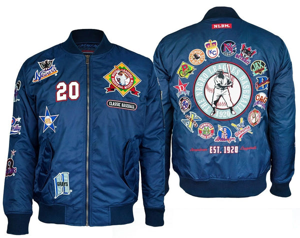 Negro league bomber store jacket