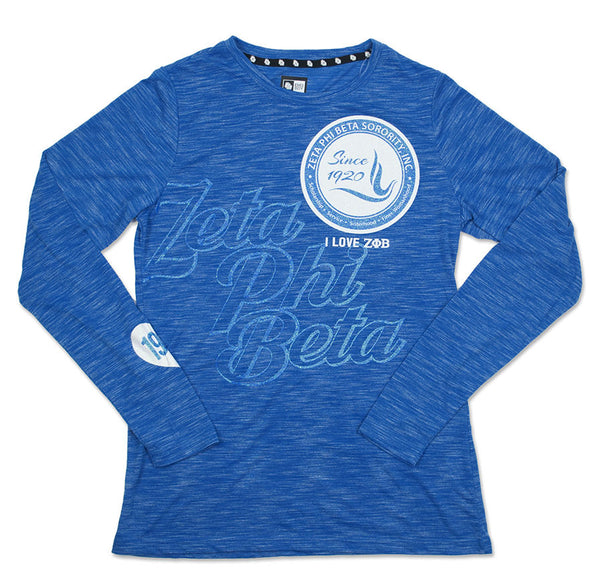 Zeta Phi Beta Long Sleeve Tee