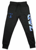 Zeta Phi Beta Sequin Jogger Pant Black