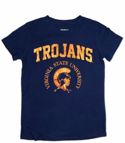 Virginia State University Foil Tee SU Trojans
