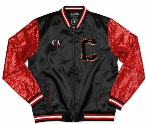 Clark Atlanta University Sequins Satin Jacket