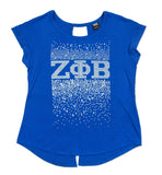 Zeta Phi Beta Rhinestone Tee