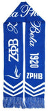 Zeta Phi Beta Scarf Blue ZPB
