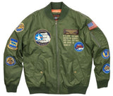 Tuskegee Airmen Bomber Jacket Red Tails