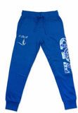 Zeta Phi Beta Sequin Jogger Pant Royal Blue