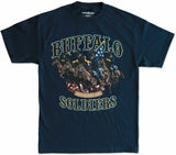Buffalo Soldiers Tee Graphic 1866 Navy Blue