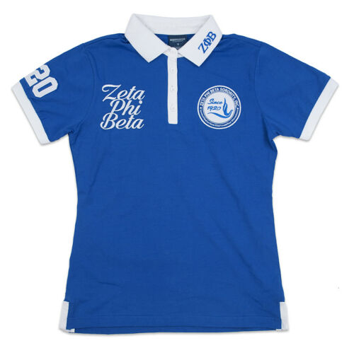 Zeta Phi Beta Polo Shirt Short Sleeve