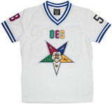 Order of the Eastern Star Football Jersey White