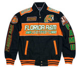 Florida A&M University Racing Jacket Florida A&M Rattlers
