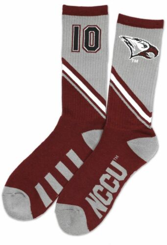 North Carolina Central University Socks Eagles