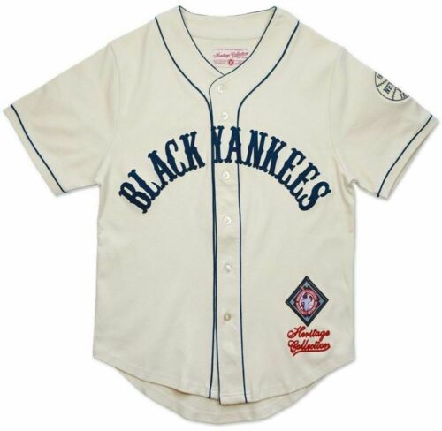 NLBM Negro Leagues Baseball Heritage Jersey Black Yankees