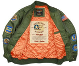 Tuskegee Airmen Bomber Jacket Red Tails