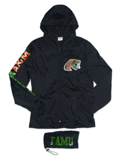 Florida A&M University Thin & Light Ladies Jacket with Pocket Bag FAMU Rattlers