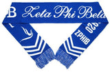Zeta Phi Beta Scarf Blue ZPB