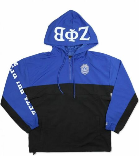Zeta Phi Beta Anorak Jacket Black