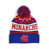 NLBM Negro Leagues Beanie Kansas City Monarchs Red & Blue