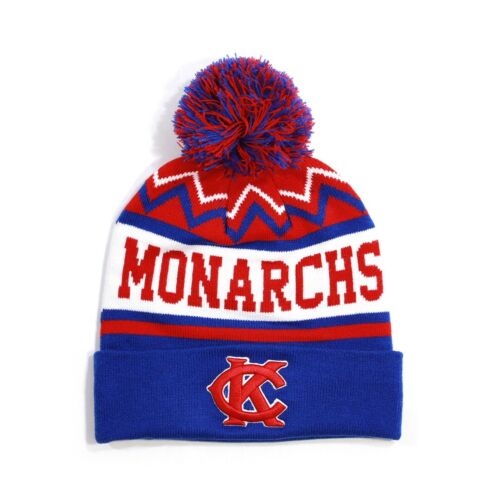 NLBM Negro Leagues Beanie Kansas City Monarchs Red & Blue