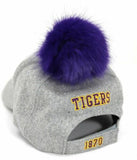 Benedict College Pom Pom Cap
