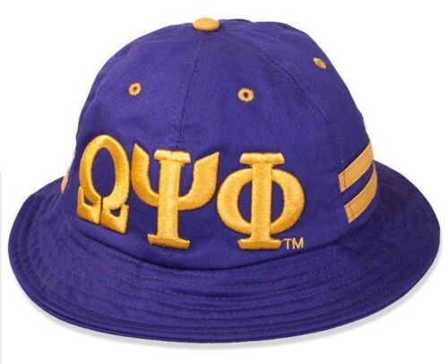 Omega Psi Phi Bucket Hat Cap Purple