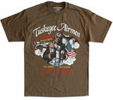 Tuskegee Airmen Tee Tee Graphic 1942 Brown