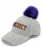 Benedict College Pom Pom Cap