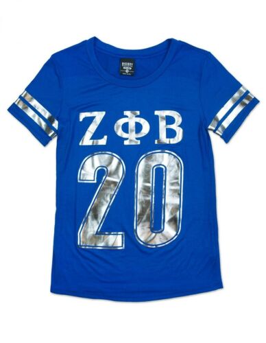 Zeta Phi Beta Foil Tee
