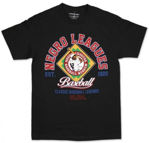 NLBM Negro Leagues Graphic Tee Classic Baseball Legends