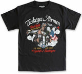 Tuskegee Airmen Tee Tee Graphic 1942 Black