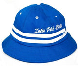 Zeta Phi Beta Bucket Hat Cap Blue
