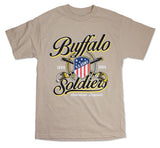 Buffalo Soldiers Tee Ready & Forward Khaki