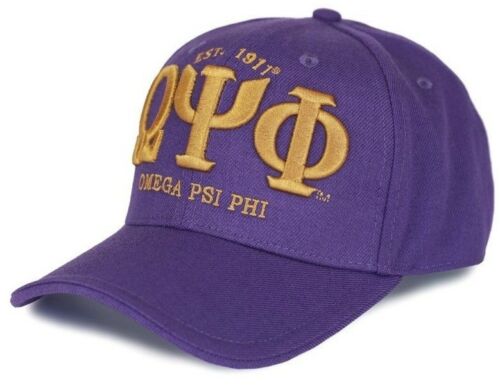 Omega Psi Phi Cap - Live Your Creed Purple