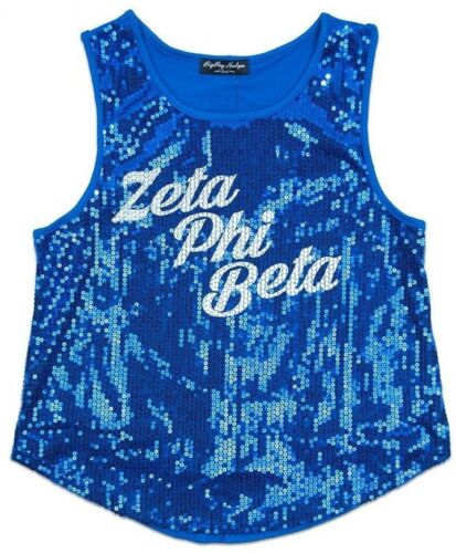 Zeta Phi Beta Sequin Tank