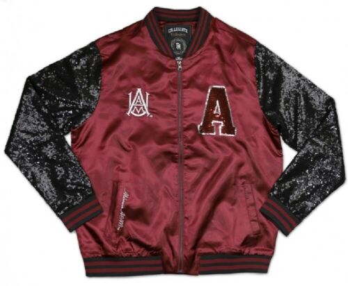 Alabama A&M University Sequins Satin Jacket