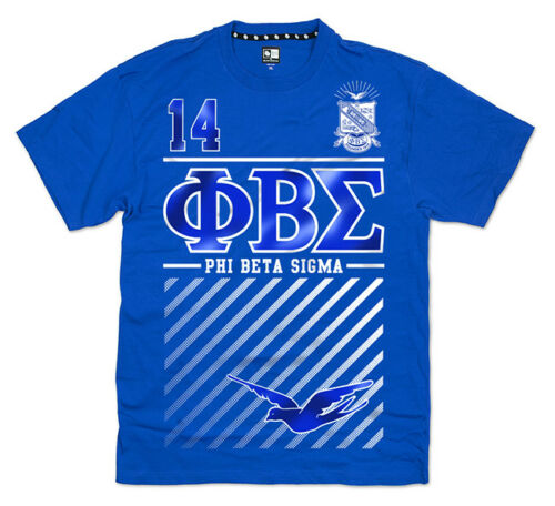 Phi Beta Sigma Tee Blue Phi