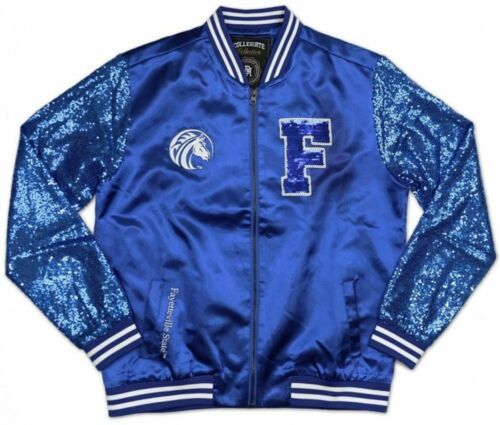 Fayetteville State University Sequins Satin Jacket