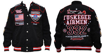 Tuskegee Airmen Twill Jacket 332nd Fighter Group