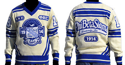 Phi Beta Sigma V-neck Sweater 1914