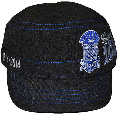 Phi Beta Sigma Centennial Captain Cap Black