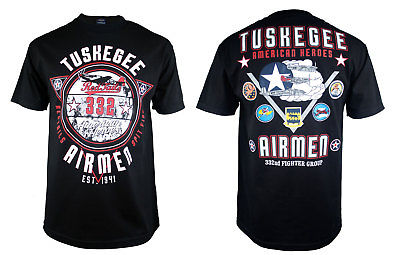 Tuskegee Airmen Tee American Heroes Red Tails 332