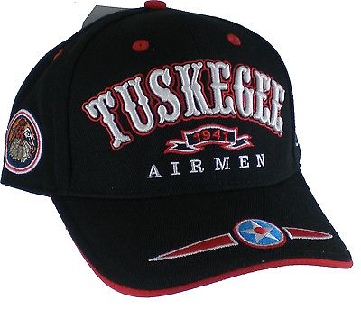 Tuskegee Airmen Cap Black