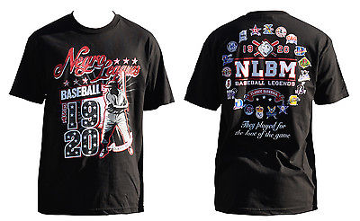 NLBM Negro League NLBM Commemorative Tee Black