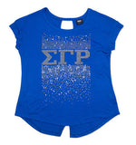 Sigma Gamma Rho Rhinestone Tee