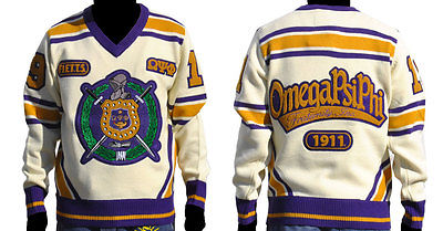 Omega Psi Phi V-neck Sweater 1911