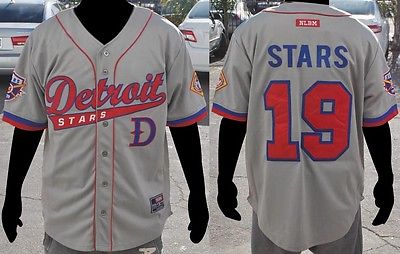 NLBM Negro League Baseball Jersey - Detroit Stars