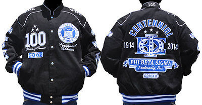 Phi Beta Sigma 100 yr Centennial Racing Jacket