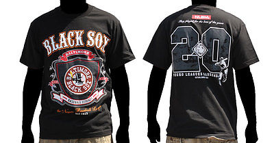 NLBM Negro League Baltimore Black Sox Tee
