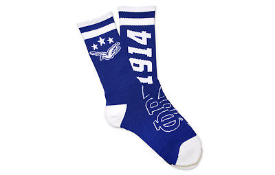 Phi Beta Sigma Socks Blue PBS