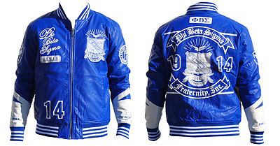 Phi Beta Sigma PU Leather Jacket 1914