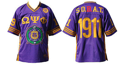 Omega Psi Phi Football Jersey Purple 1911