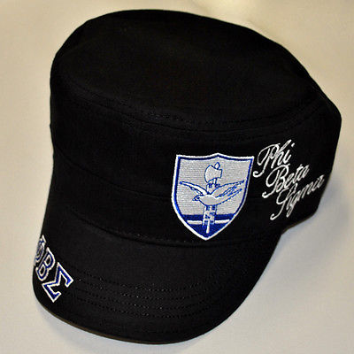 Phi Beta Sigma Cap Black